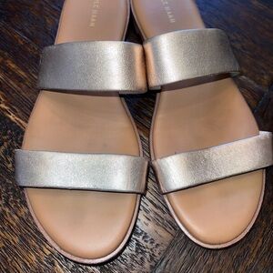 Cole  Haan women’s sandals rose gold size 9